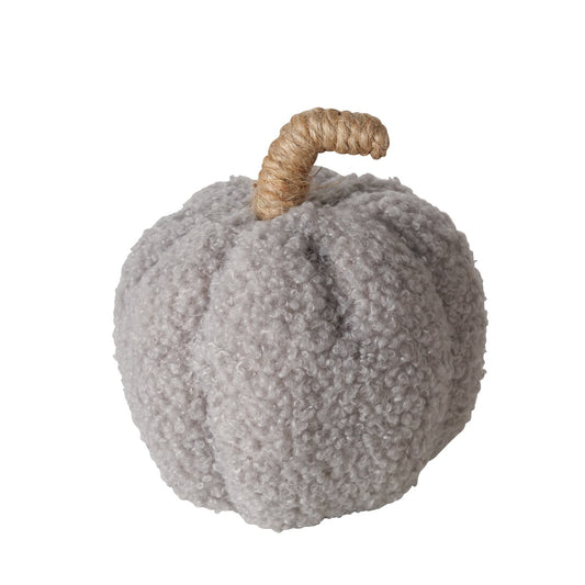 Boltze Deko Kürbis aus Jute & Plüsch