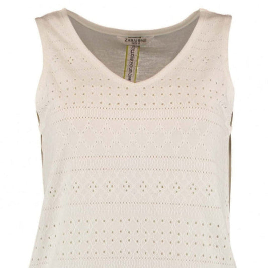 Zabaione Top Fa44bia offwhite