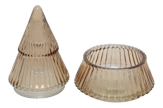 Countryfield Teelichthaus Baum Sybel braun