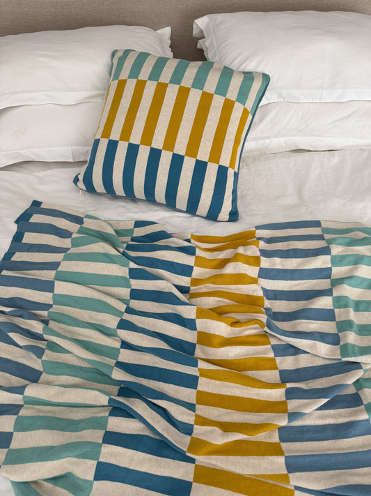 Funky Doris Kissenbezug Mojo blue