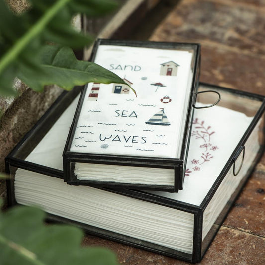 IB Laursen Servietten Maritim Sand Sea Waves