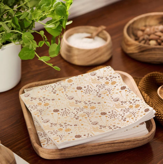 IB Laursen 20 Papier Servietten Herbstblumen