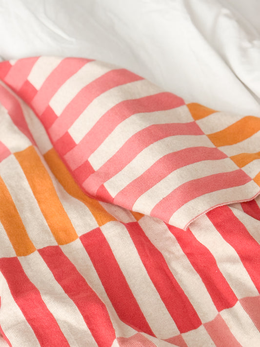 Funky Doris Wolldecke Mojo red rosa