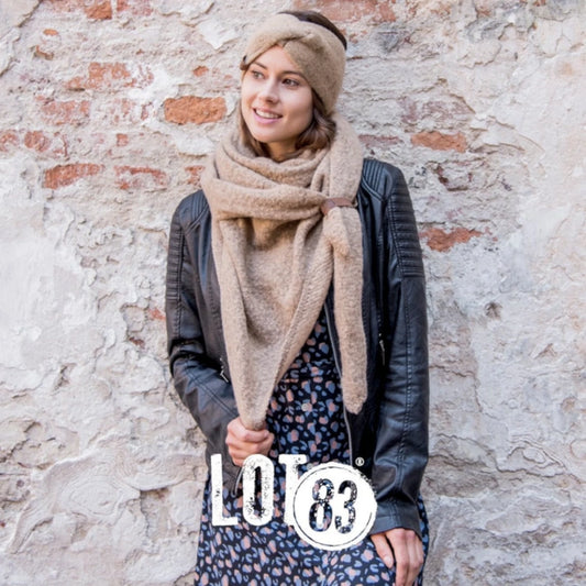 Lot83 Schal Nina Camel