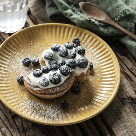 IB Laursen Dessert Teller Mynte Mustard
