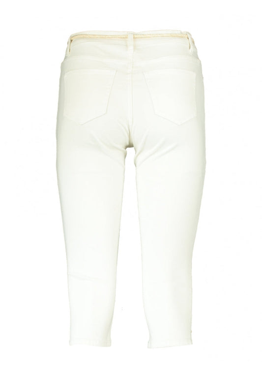 Zabaione Capri Hose Ri44vka creme weiß