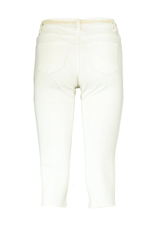 Zabaione Capri Hose Ri44vka creme weiß