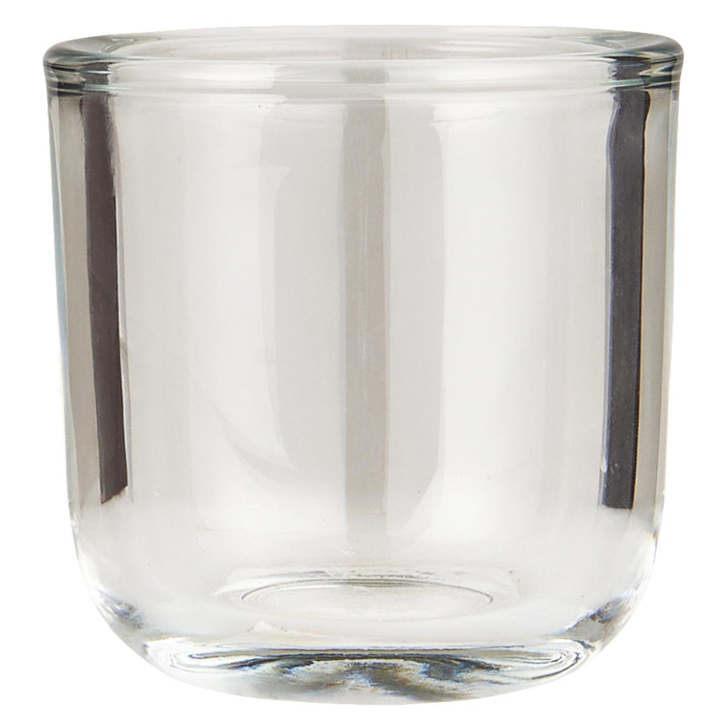 IB Laursen Glas Teelichthalter Topf mit dicker Kante 7,5 cm Ø