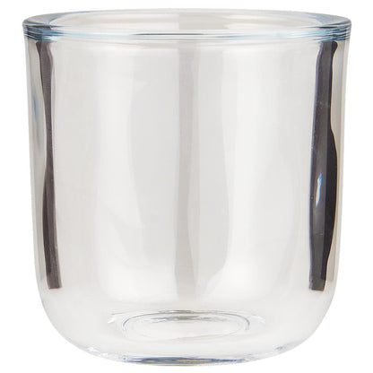 IB Laursen Glas Teelichthalter Topf mit dicker Kante 9,0 cm Ø