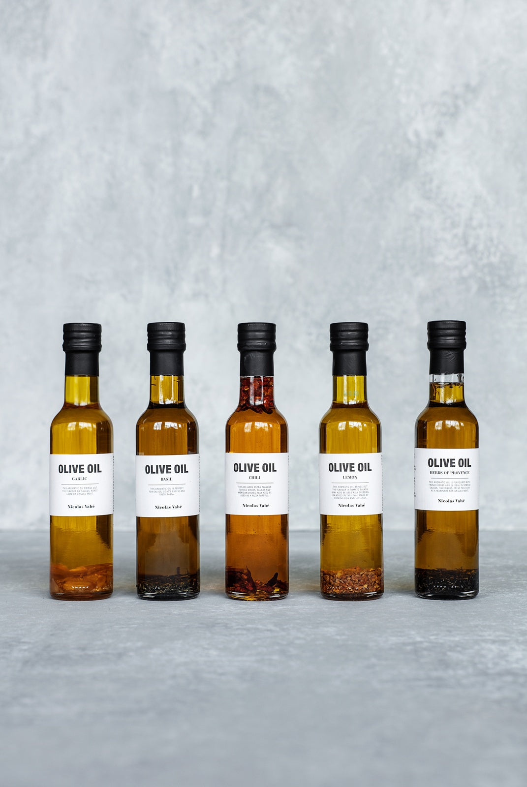 Nicolas Vahé 100 % natives Olivenöl extra mit Basilikum