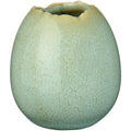 IB Laursen Eiförmige Mini Vase grün 6,5 cm H