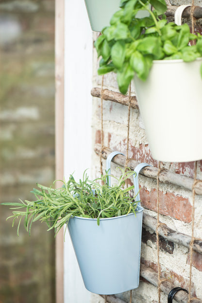 IB Laursen Balkontopf weiß zum hängen