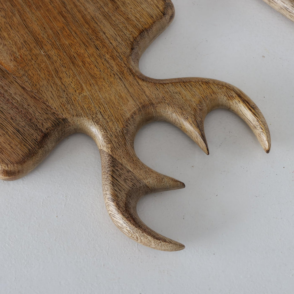 Boltze Schneidebrett Vaasa Geweih Mango Holz 43,0 cm