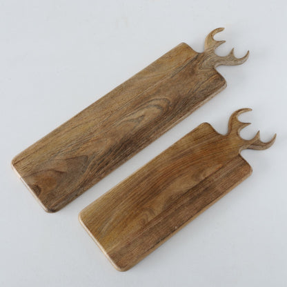 Boltze Schneidebrett Vaasa Geweih Mango Holz 56,0 cm
