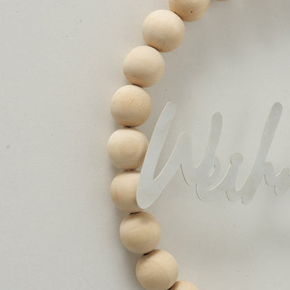 Boltze Holzperlen Ring Beads Weihnachten