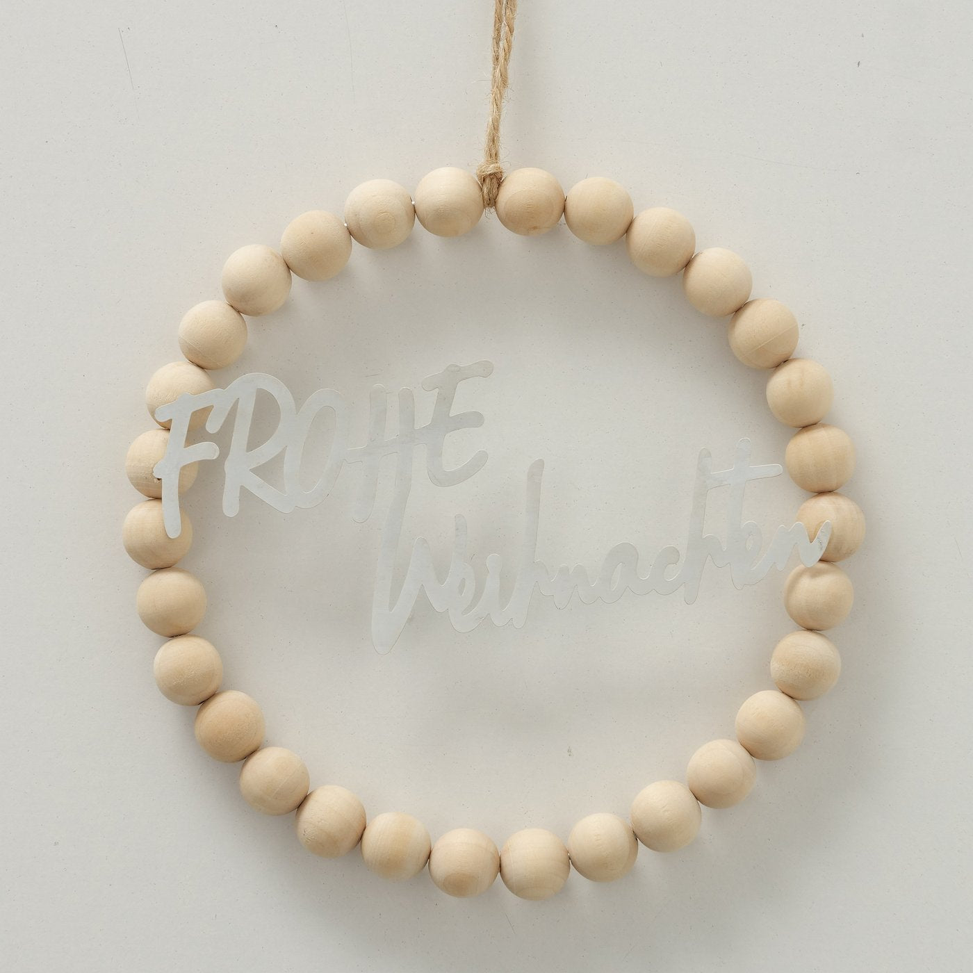 Boltze Holzperlen Ring Beads Weihnachten