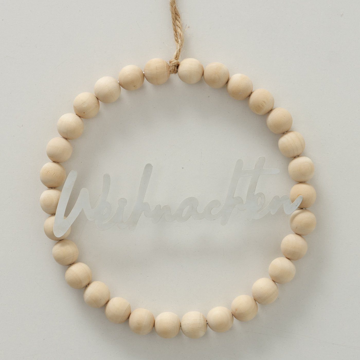 Boltze Holzperlen Ring Beads Weihnachten