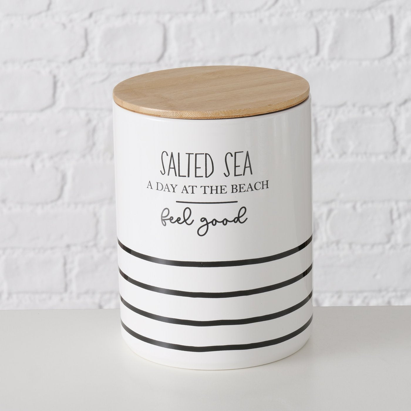 Boltze Vorratsdose Keramik Salted Sea