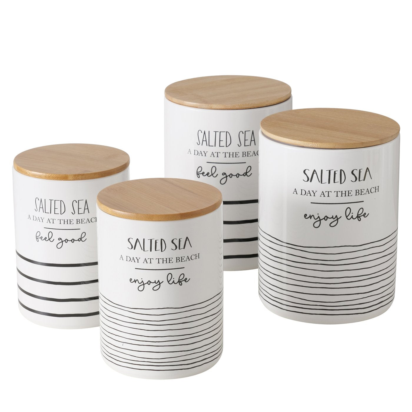 Boltze Vorratsdose Keramik Salted Sea