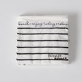 Boltze Maritime Papier Servietten Salted schwarz gestreift