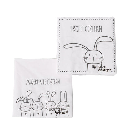 Boltze Oster Papier Servietten Hasen Motiv Hoppy