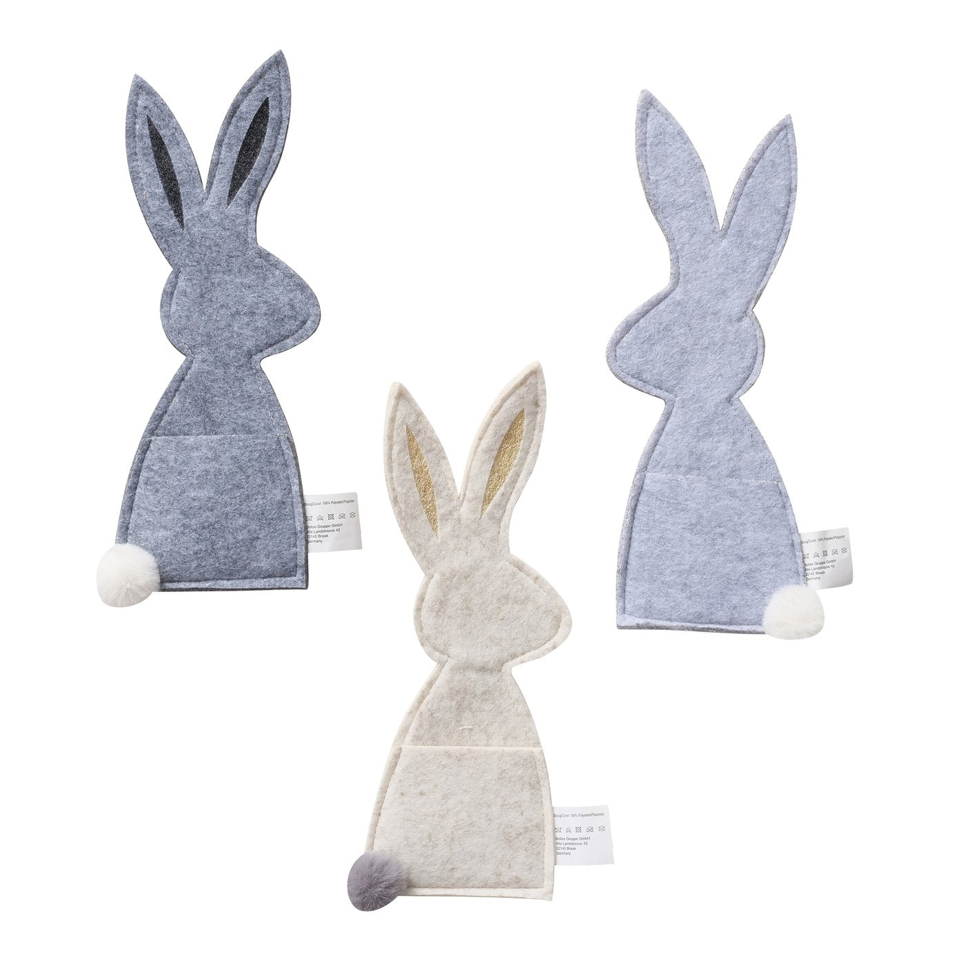 Boltze Bestecktasche Jody Hase aus Filz