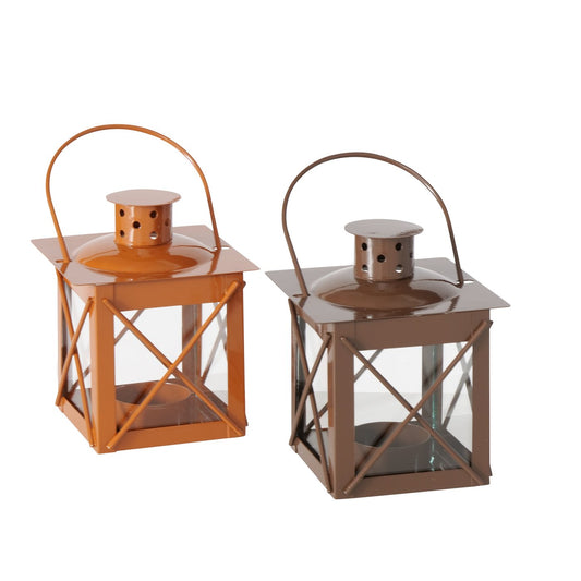 Boltze kleine Laterne Farol terrakotta oder braun