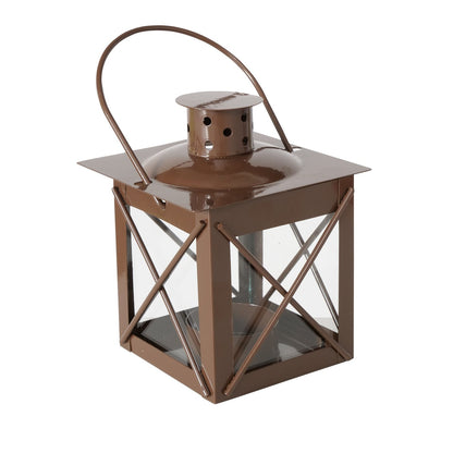 Boltze kleine Laterne Farol terrakotta oder braun