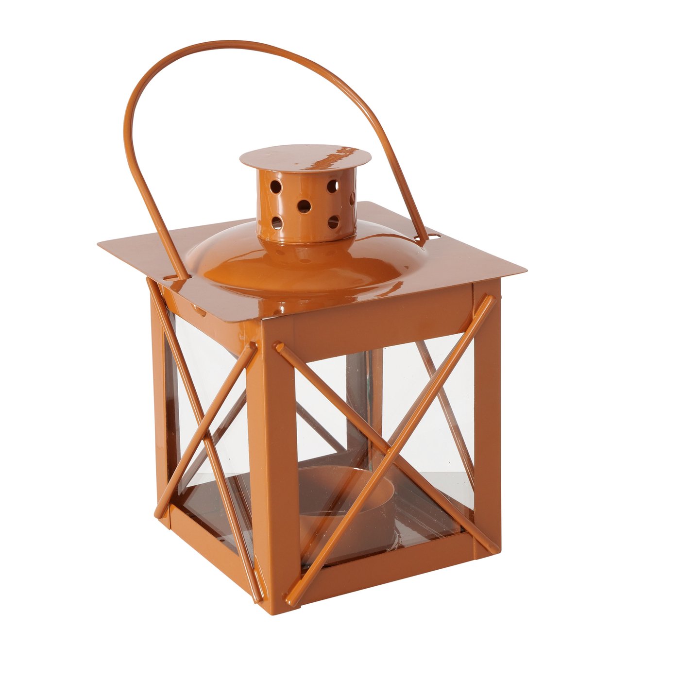 Boltze kleine Laterne Farol terrakotta oder braun