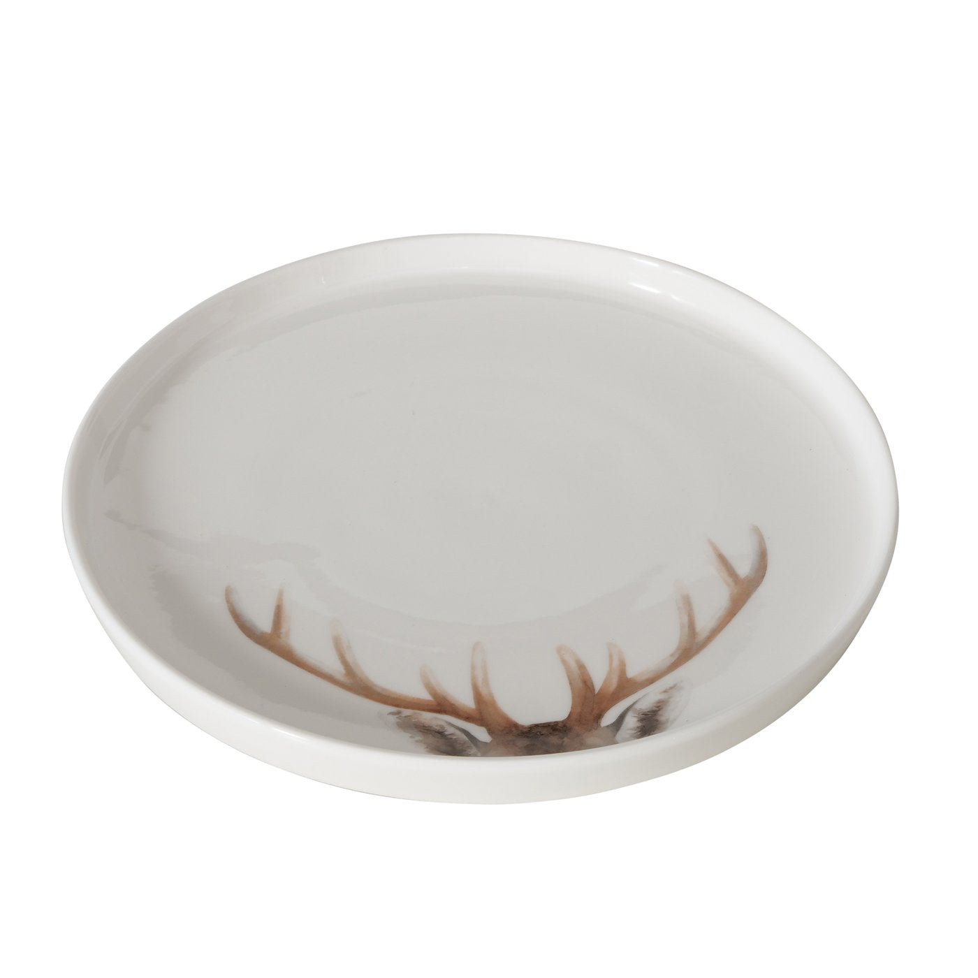 Boltze Teller Aspen Hirschgeweih 20,5 cm Ø