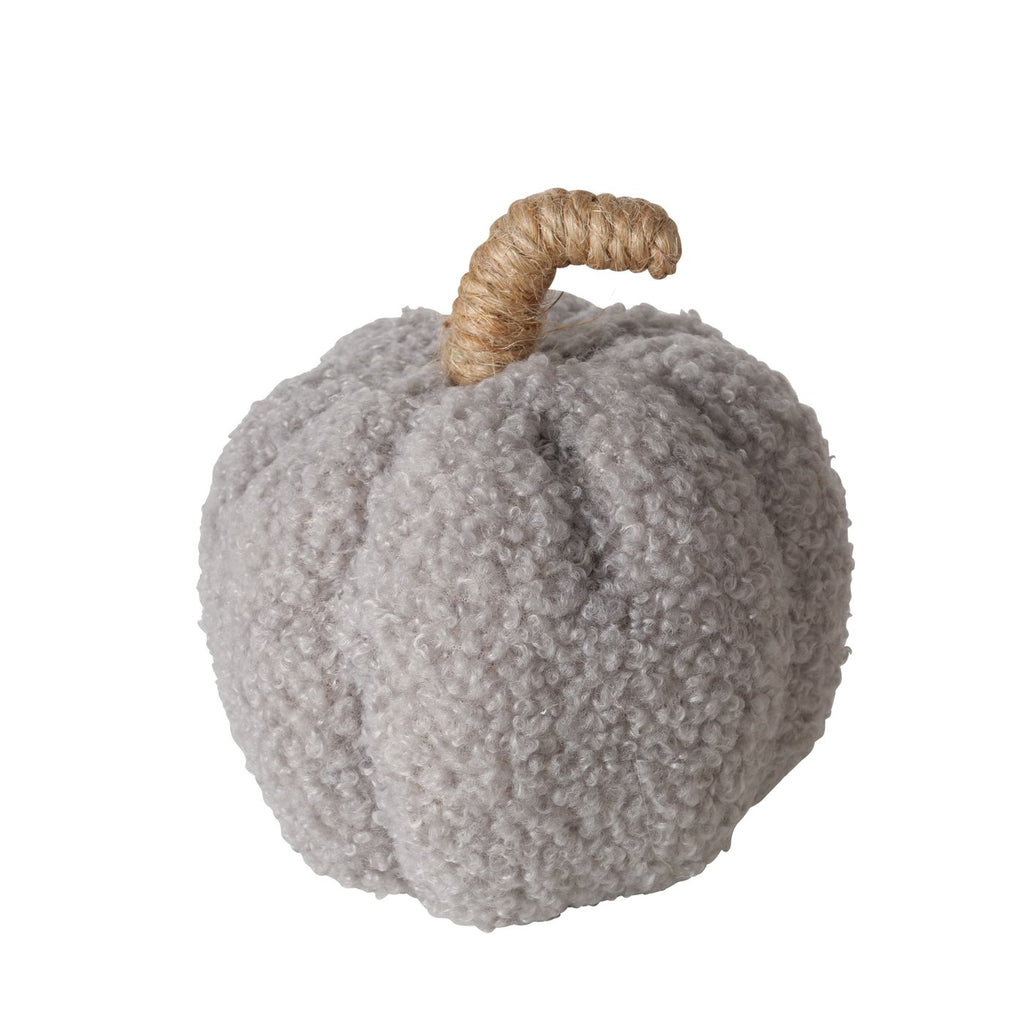 Boltze Deko Kürbis aus Jute & Plüsch