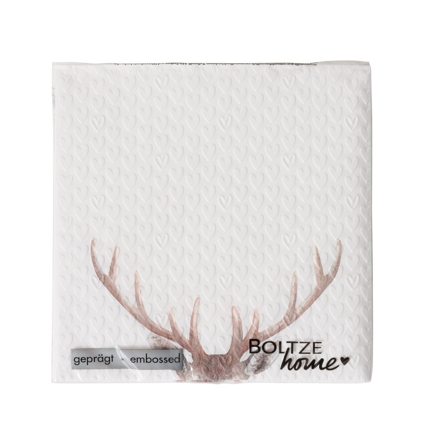 Boltze Papier Servietten Aspen Hirschgeweih