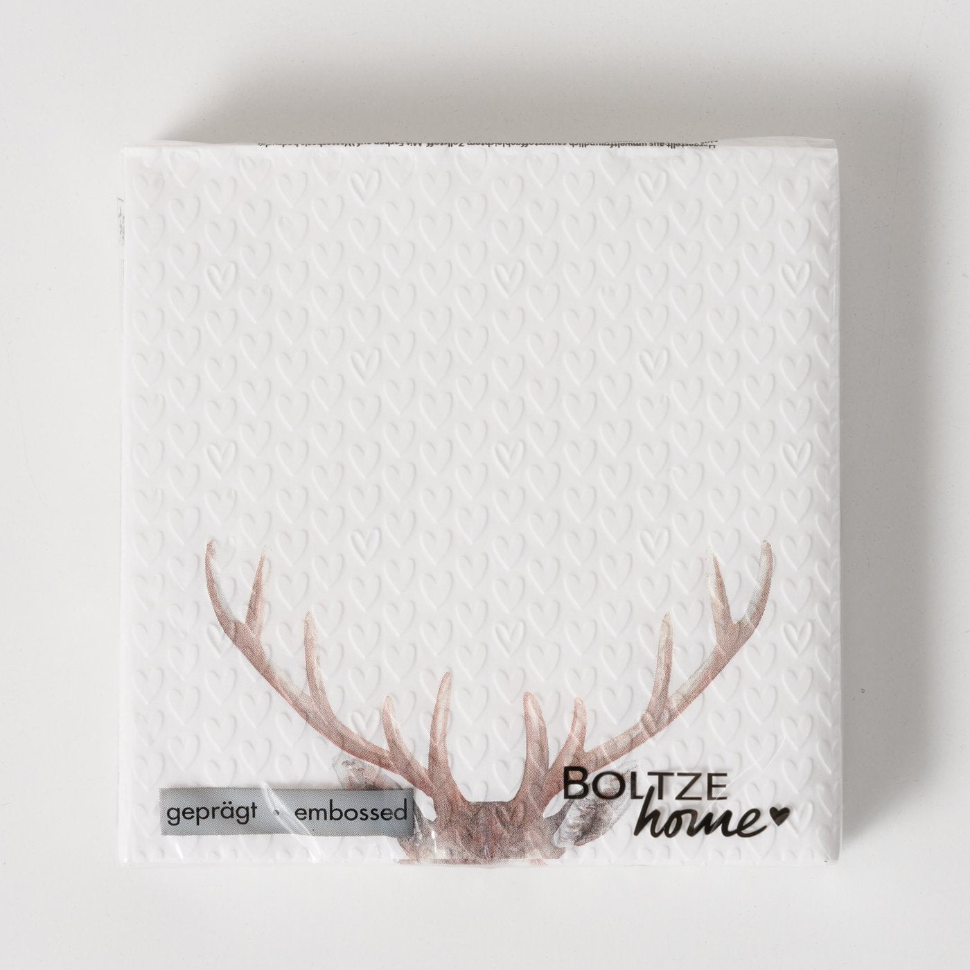 Boltze Papier Servietten Aspen Hirschgeweih