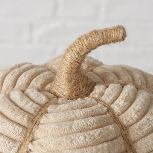 Boltze Deko Kürbis Cordy aus Jute & Cord