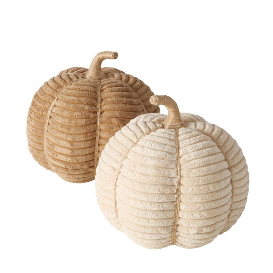 Boltze Deko Kürbis Cordy aus Jute & Cord
