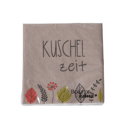 Boltze Servietten Levana Herbst Kuschelzeit Lieblingszeit