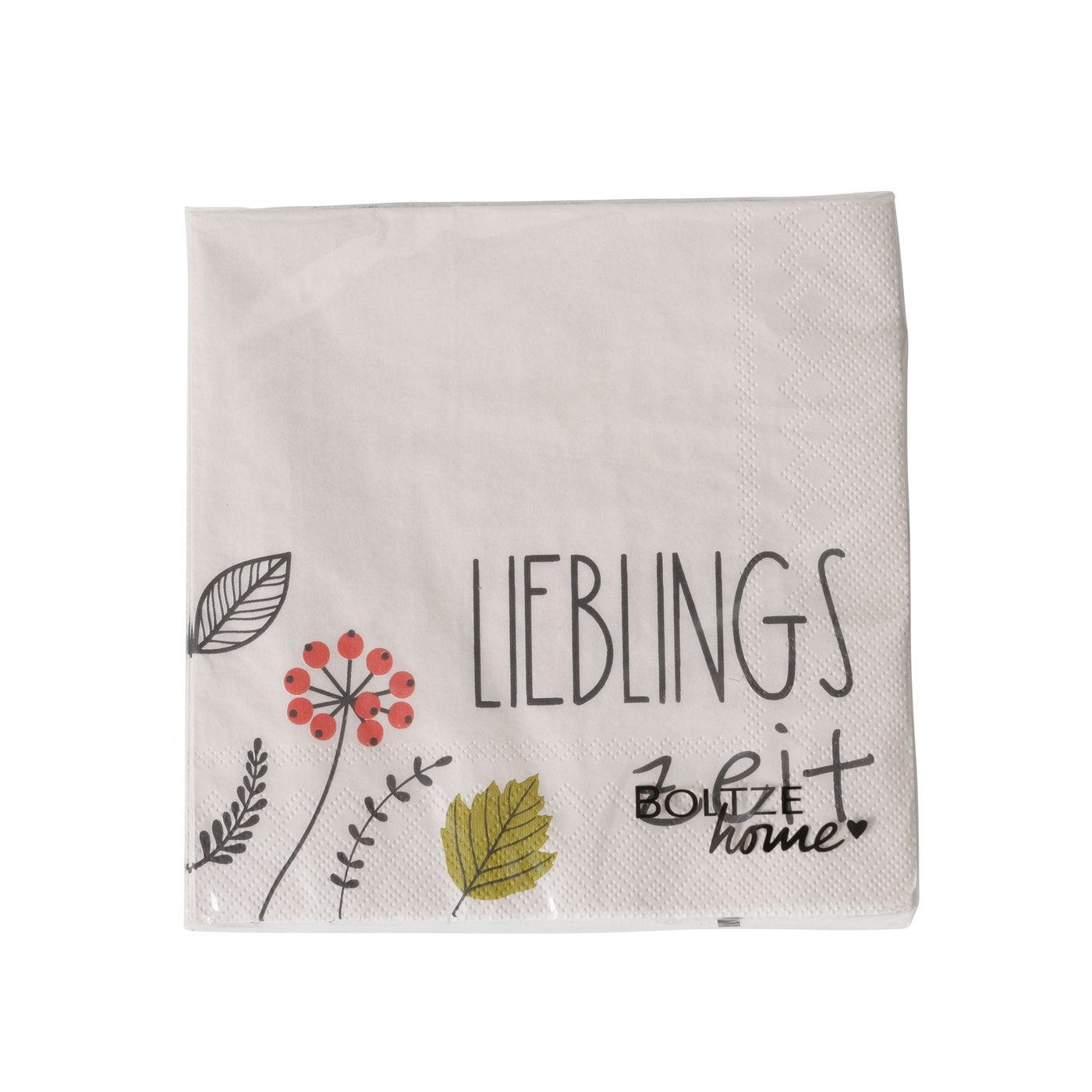 Boltze Servietten Levana Herbst Kuschelzeit Lieblingszeit