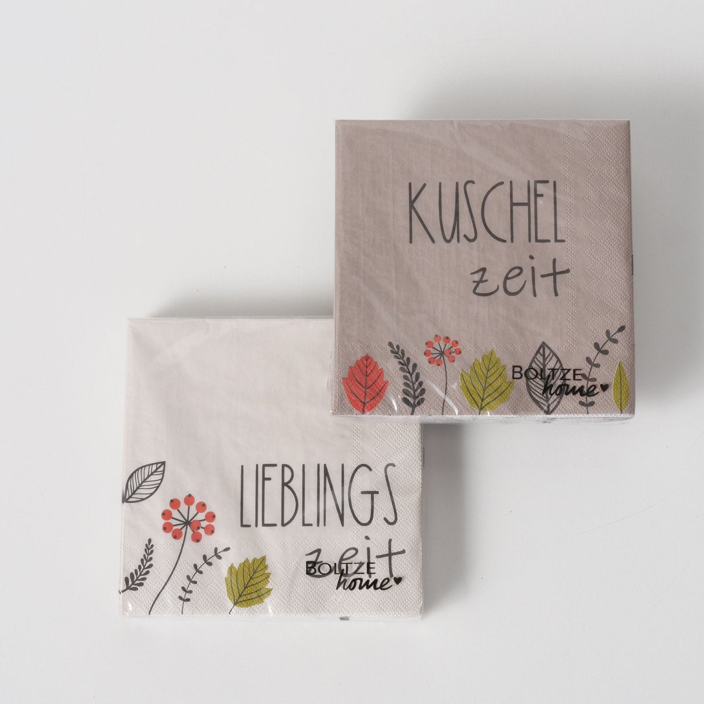 Boltze Servietten Levana Herbst Kuschelzeit Lieblingszeit