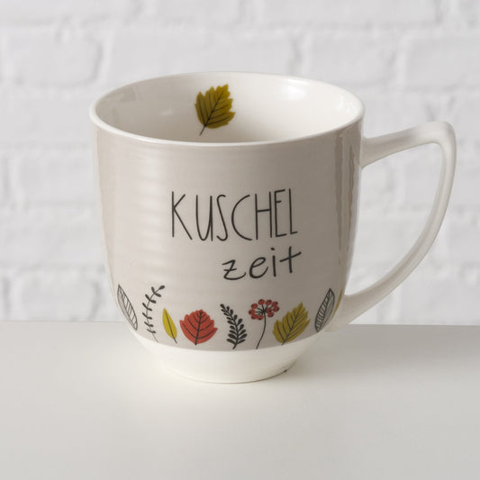 Boltze Jumbobecher Levana Herbst Kuschelzeit Lieblingszeit
