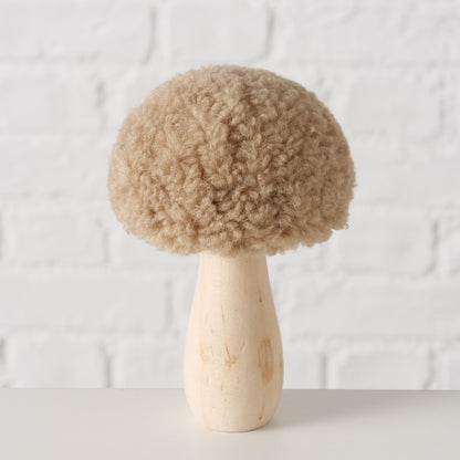 Boltze Deko Plüsch Pilz Plushy