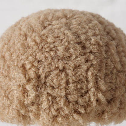 Boltze großer Deko Pilz aus Holz & Textil Plushy