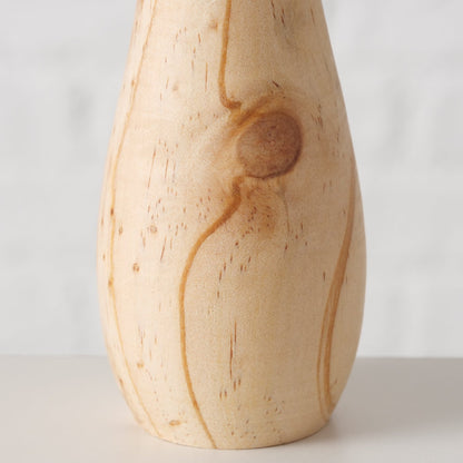 Boltze großer Deko Pilz aus Holz & Textil Plushy