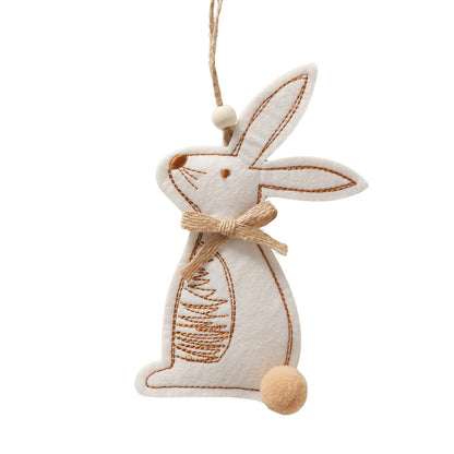 Boltze Hängefigur Lines Hase aus Filz