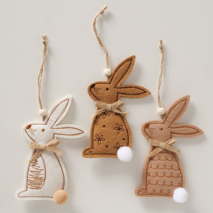 Boltze Hängefigur Lines Hase aus Filz