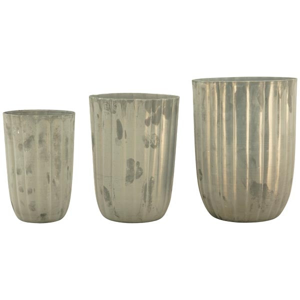 Exner 3tlg. Topf Set Junker Metall zink