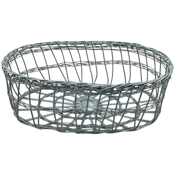 Exner Korb Wire zink Metall oval Draht