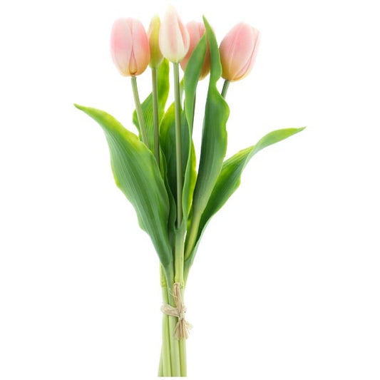 Exner Tulpen Bund rosa pink künstlich 36 cm