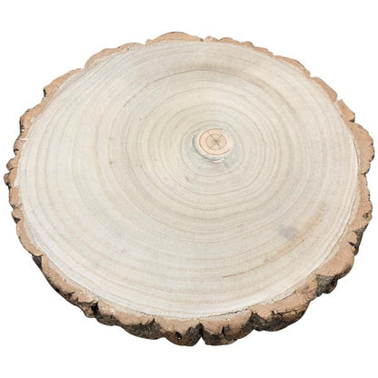 Exner Holzscheibe Timba braun mit Rinde