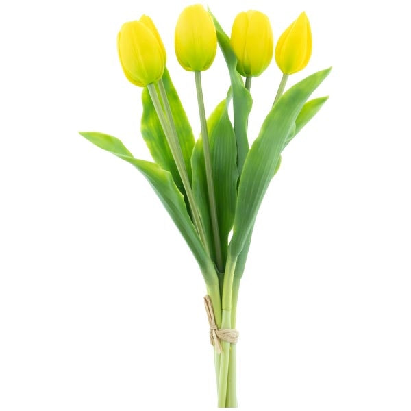 Exner Tulpen Bund gelb künstlich 36 cm