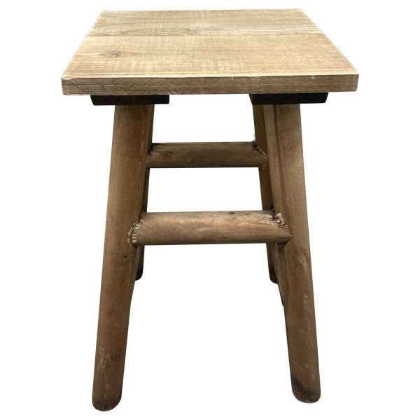 Exner Dekorativer Holz Hocker für Blumen